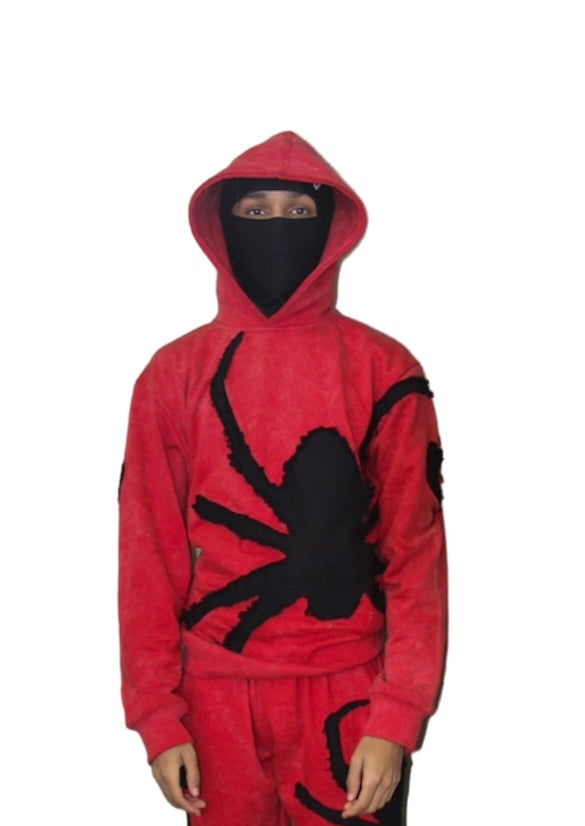 Spider Wisdom Hoodie RED